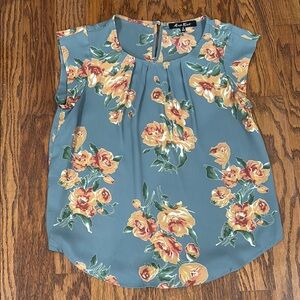 Alice Blue, Women's, Ambriz Pleat Front Detail Blouse, Size, M